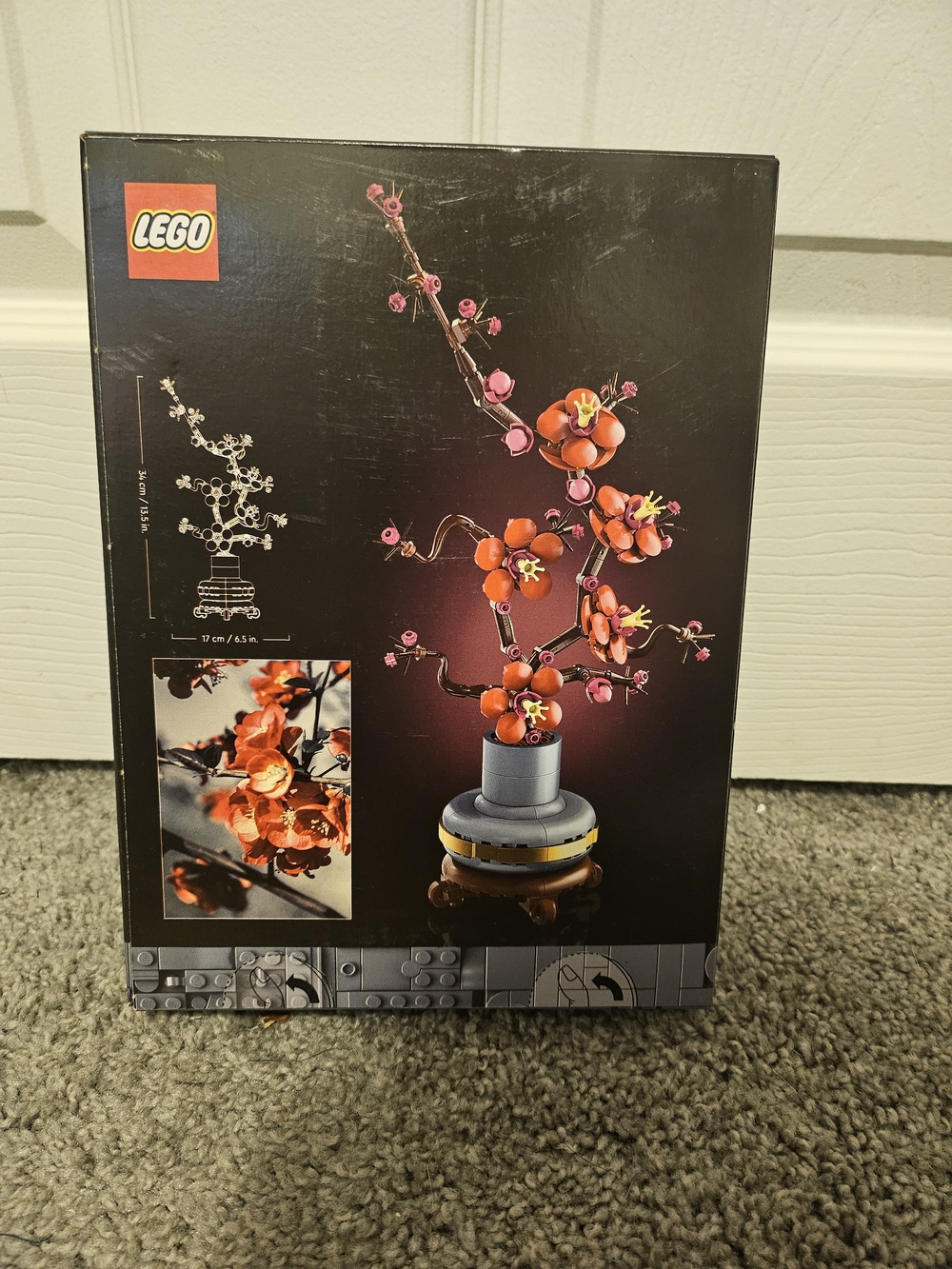 LEGO❗️ Plum Blossom Botanical Model - Pink and Red Flowers - Picture 2 of 7